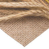 Tischläuferwein auf Burlap Sack Land Rustikal F Kurzer Tischläufer (Ecke)