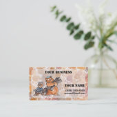 Tischler Buisiness Karte (Stehend Vorderseite)