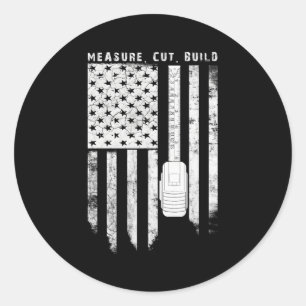 Tischler für runder aufkleber