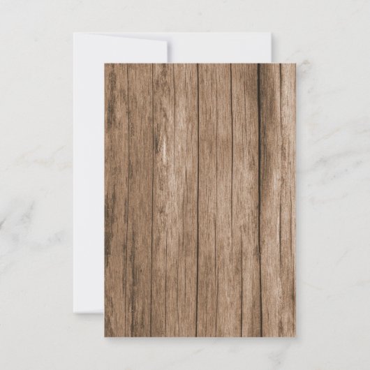 Tischler Karte (Rückseite)