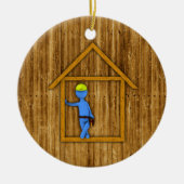 Tischler Keramik Ornament (Vorne)