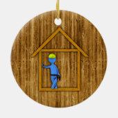 Tischler Keramik Ornament (Hinten)