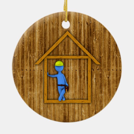 Tischler Keramik Ornament (Hinten)