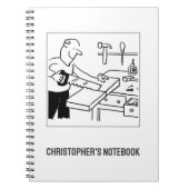 Tischler oder Tischrechner Notizblock (Vorderseite)