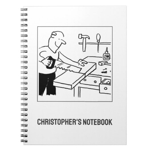 Tischler oder Tischrechner Notizblock (Vorderseite)