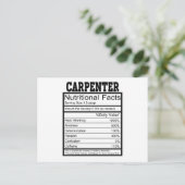 Tischler Postkarte (Stehend Vorderseite)