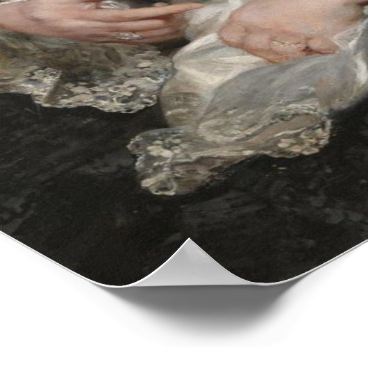 Tischler - Selbstportrait Poster (Ecke)