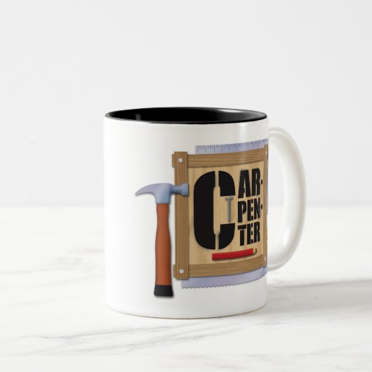 "Tischler-" Tasse (VorderseiteRechts)