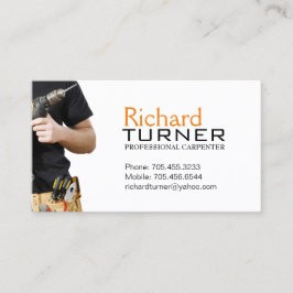 Tischler-und Bodenbelag-Visitenkarten Visitenkarte