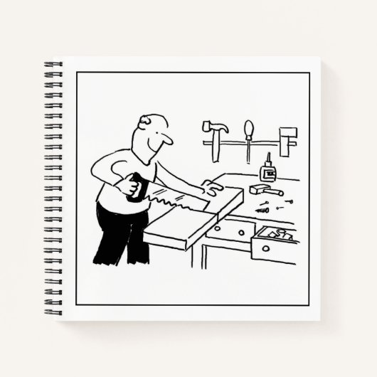 Tischler und Tischrechner Notizblock (Vorderseite)