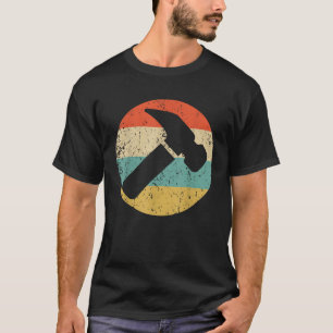 Tischler Vintage Retro Hammer T-Shirt