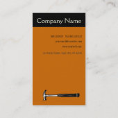 Tischler Visitenkarte (Rückseite)