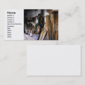 Tischler Visitenkarte (Vorne/Hinten)