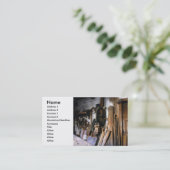 Tischler Visitenkarte (Stehend Vorderseite)