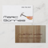 Tischler Visitenkarte (Vorne/Hinten)