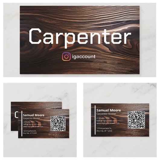 Tischler Visitenkarte