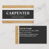 Tischler-Visitenkarten Visitenkarte (Vorne/Hinten)