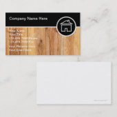 Tischler-Visitenkarten Visitenkarte (Vorne/Hinten)