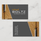 Tischler - Visitenkarten Visitenkarte (Vorne/Hinten)