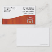 Tischler-Visitenkarten Visitenkarte (Vorne/Hinten)