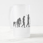 Tischler Woodworker-Seterbauer Mattglas Bierglas (Vorderseite Links)