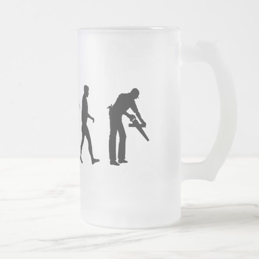 Tischler Woodworker-Seterbauer Mattglas Bierglas (Rechts)