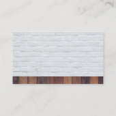 Tischlerbauer | Bricks Wood Visitenkarte (Rückseite)
