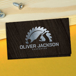 Tischlerdienstleistungen Kreissäge und Planiersäge Visitenkarte