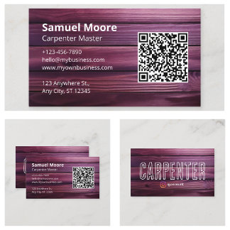 Tischlerei Visitenkarte