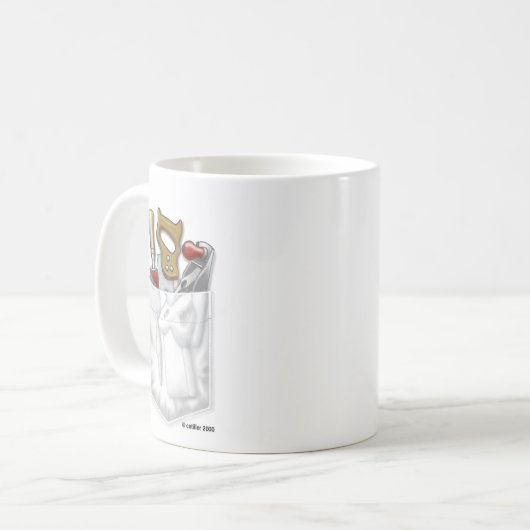 Tischlertasche Kaffeetasse (Vorderseite Links)