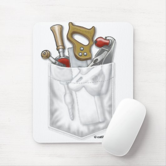 Tischlertasche Mousepad (Mit Mouse)