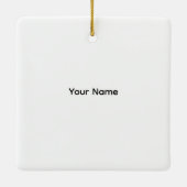 Tischlerverzierung Keramikornament (Rückseite)