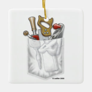 Tischlerverzierung Keramikornament