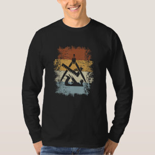 Tischlerwerkzeug für die Vintage Holzbearbeitung F T-Shirt
