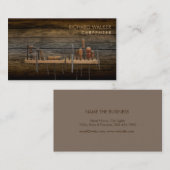 Tischlerwerkzeuge Berufliches Holz Visitenkarte (Vorne/Hinten)