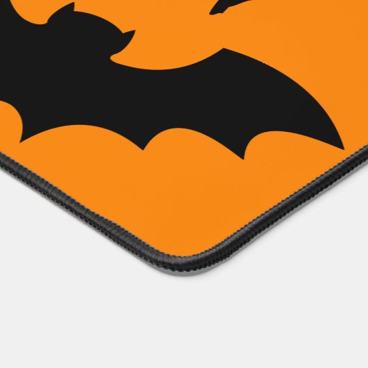 Tischmatte aus Halloween und Orange Schreibtischunterlage (Ecke)