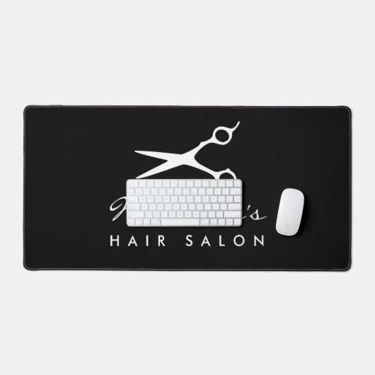 Tischmatte für Friseur oder Friseursalon Schreibtischunterlage (Tastatur & Maus)