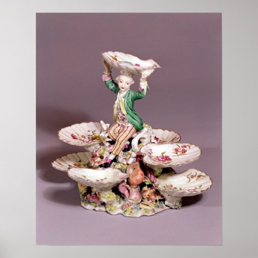 Tischmitte von Derby, 1760-65 Poster (Vorne)