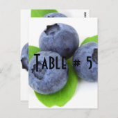 Tischnummer (Vorne/Hinten)