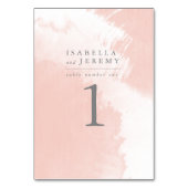 Tischnummer (Rückseite)