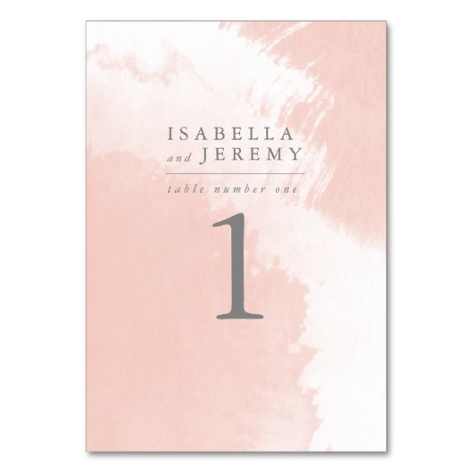 Tischnummer (Rückseite)