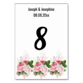 Tischnummer (Vorderseite)