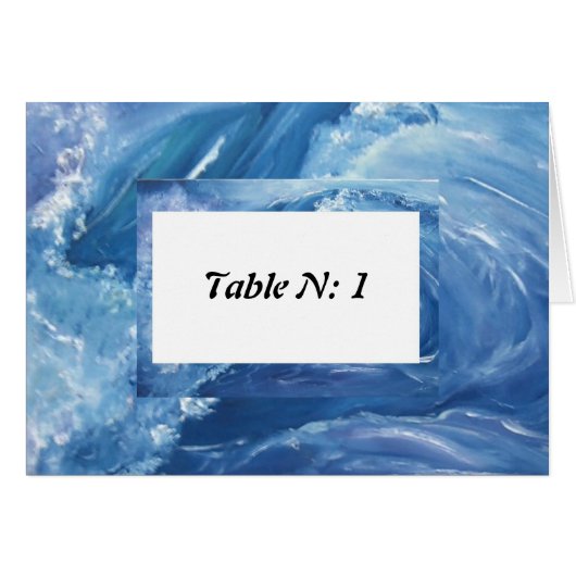 Tischnummer (Vorderseite (Horizontal))