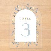 Tischnummer (Vorderseite)