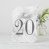 Tischnummer (Stehend Vorderseite)