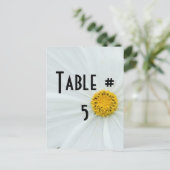 Tischnummer (Stehend Vorderseite)