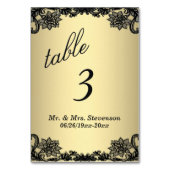 Tischnummer (Vorderseite)