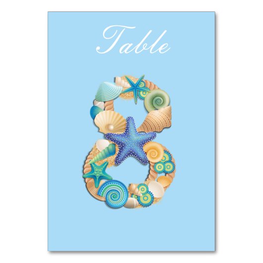 Tischnummer (Rückseite)