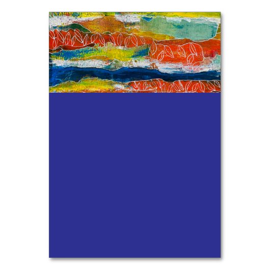 Tischnummer (Vorderseite)