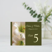 Tischnummer (Stehend Vorderseite)